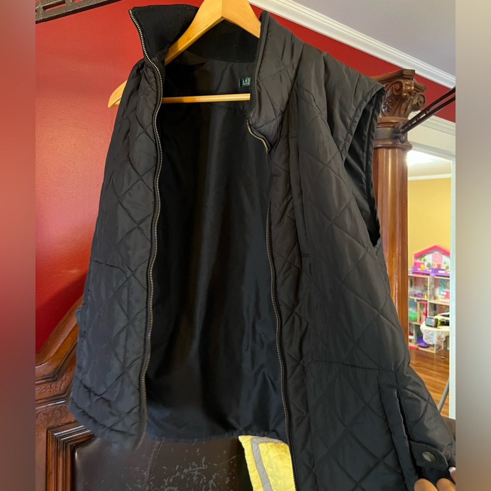 Lauren Ralph Lauren Black Vest
